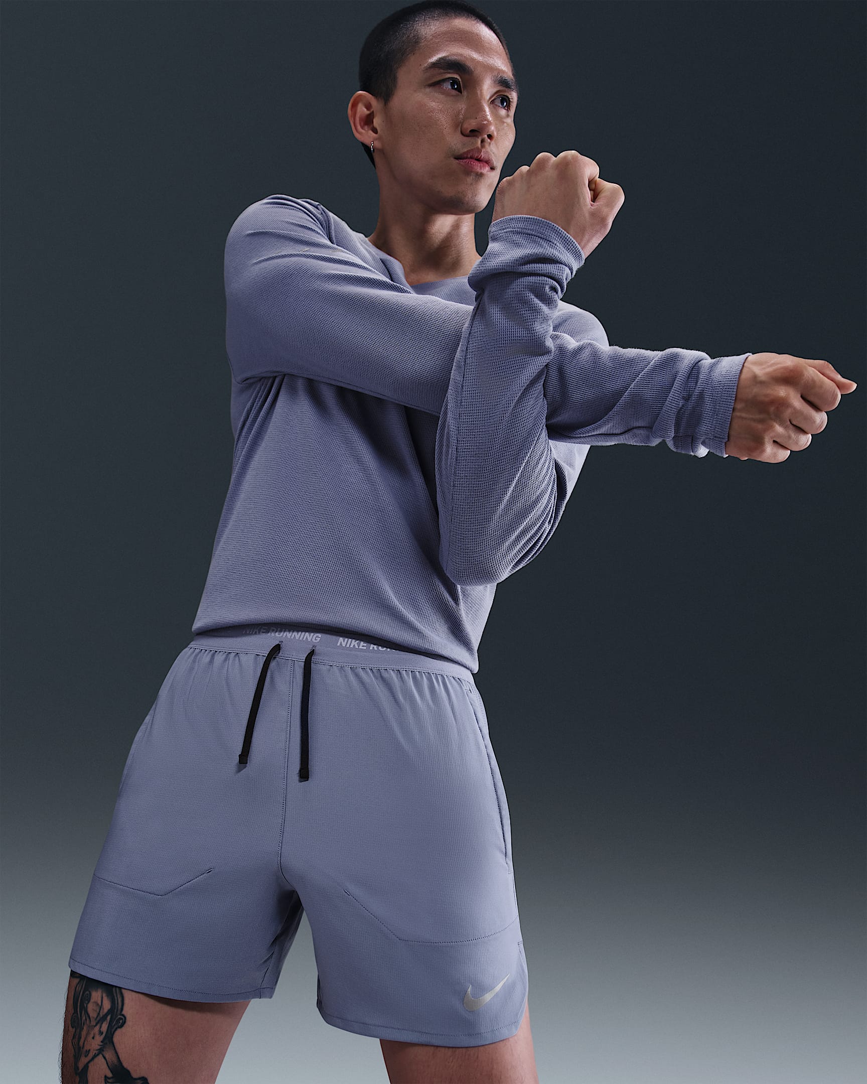 Nike Dri-FIT Stride 5" Short Men's - World Indigo - Frontrunner Colombo